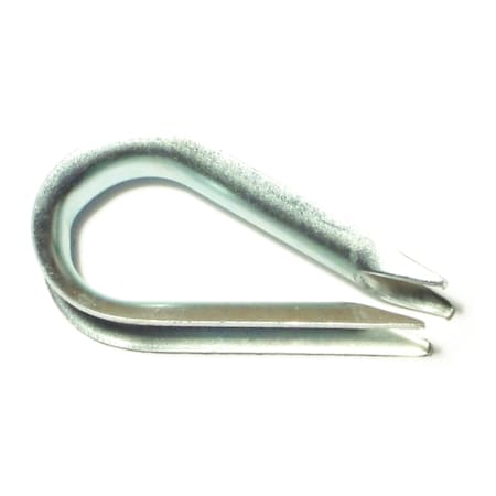 Midwest Fastener 7/32" Zinc Plated Steel Cable Thimbles 10PK 71985